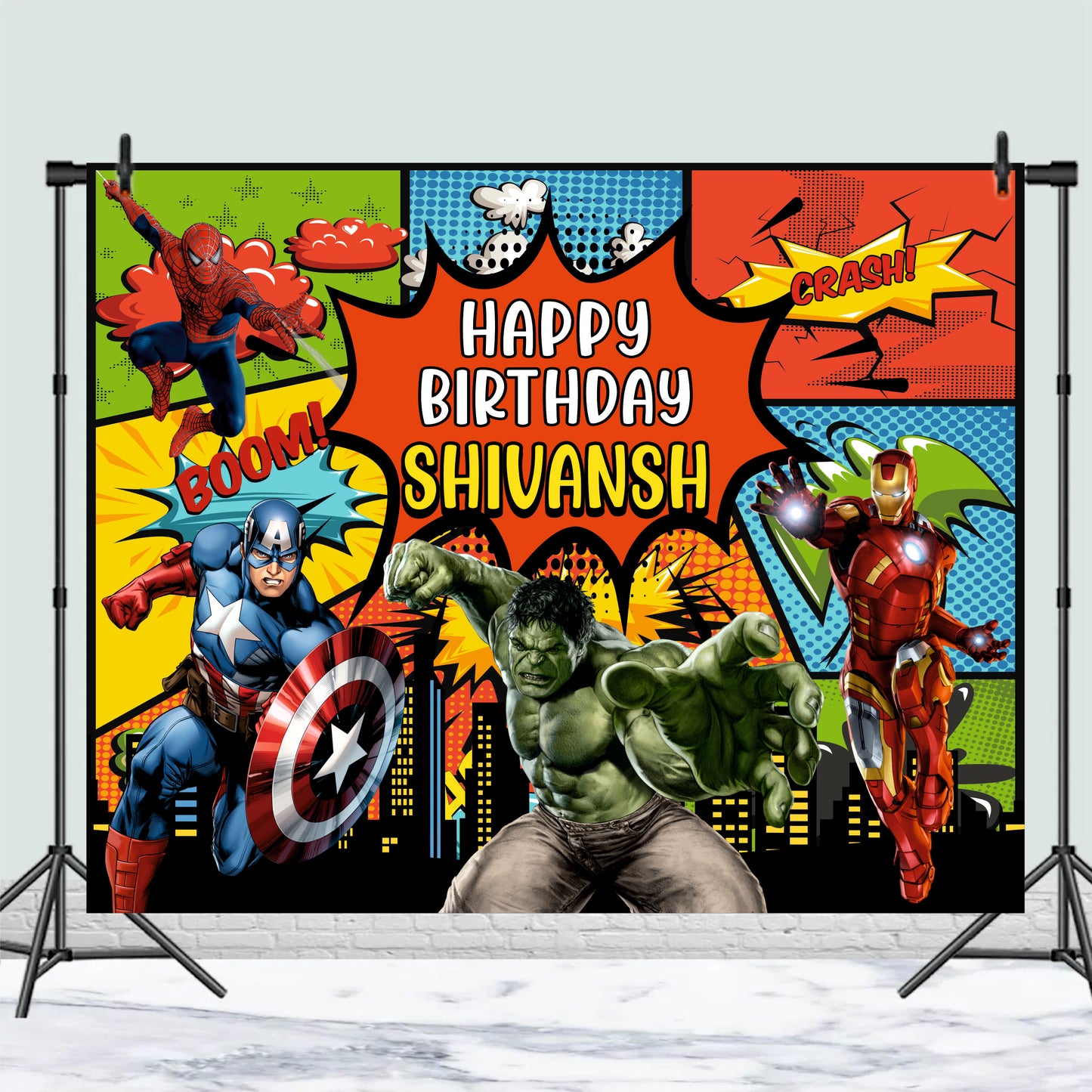 Avengers Customized Theme For Birthday Party Decoration