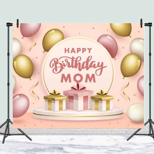 Mom Birthday Theme Decoration | Elegant Birthday Celebration Setup
