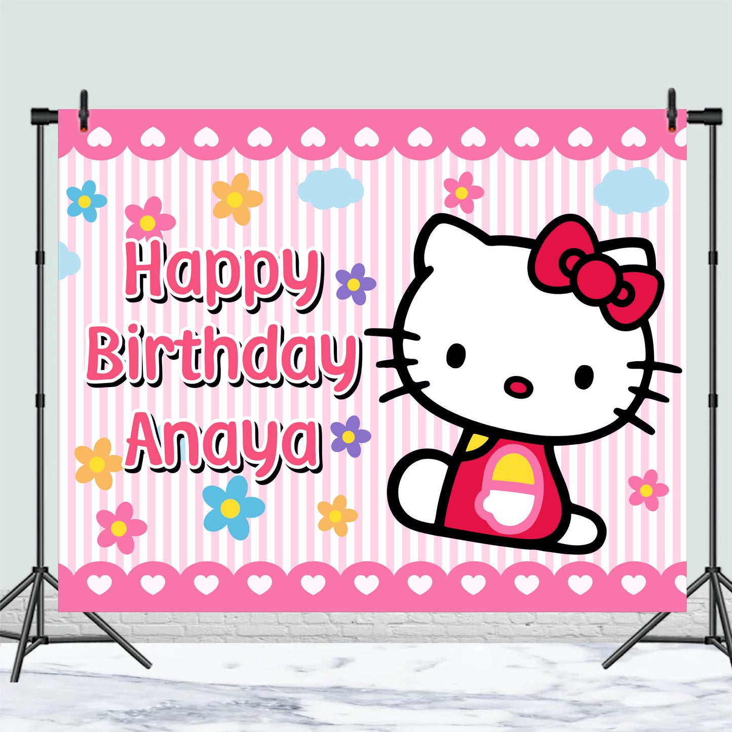 Hello Kitty Customized Theme For Birthday Party Decoration
