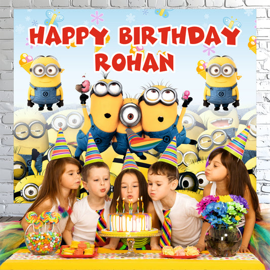 Minions Customized Theme For Birthday Party Decoration