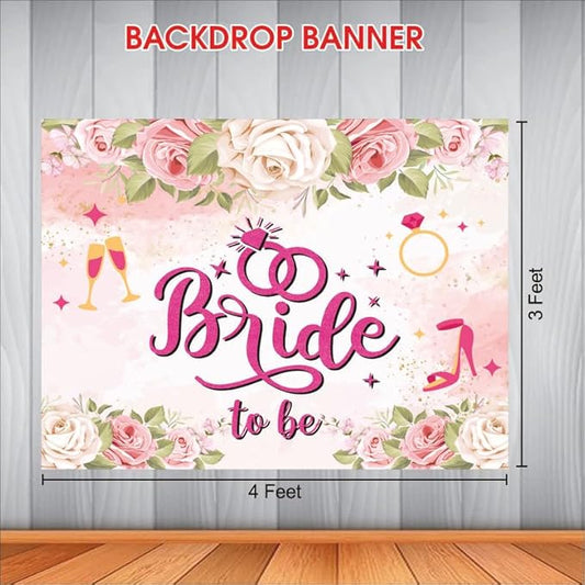 Bride to Be Banner for Decoration
