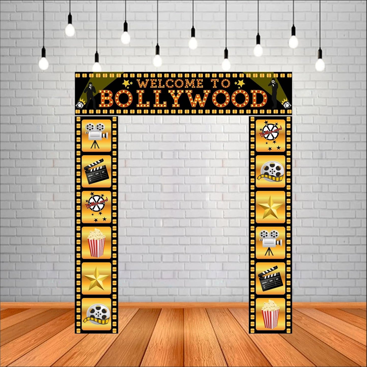 Welcome to Bollywood Movie Night Poster