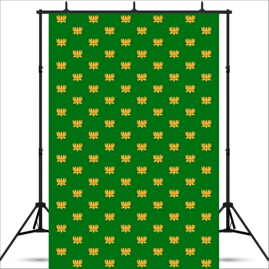 Green Decorative Theme Backdrop for Events, Home & Photoshoots