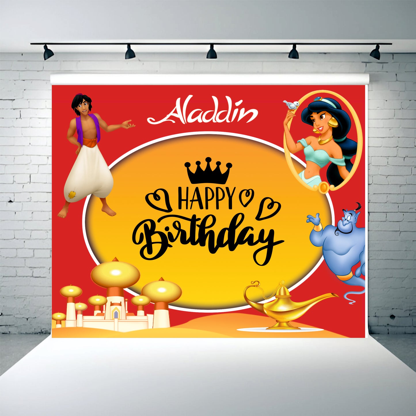 Aladdin Theme Birthday Party Decoration | Magical Arabian Celebration Setup