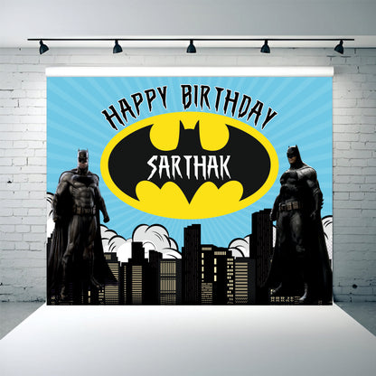 Batman Customized Theme For Birthday Party Decoration