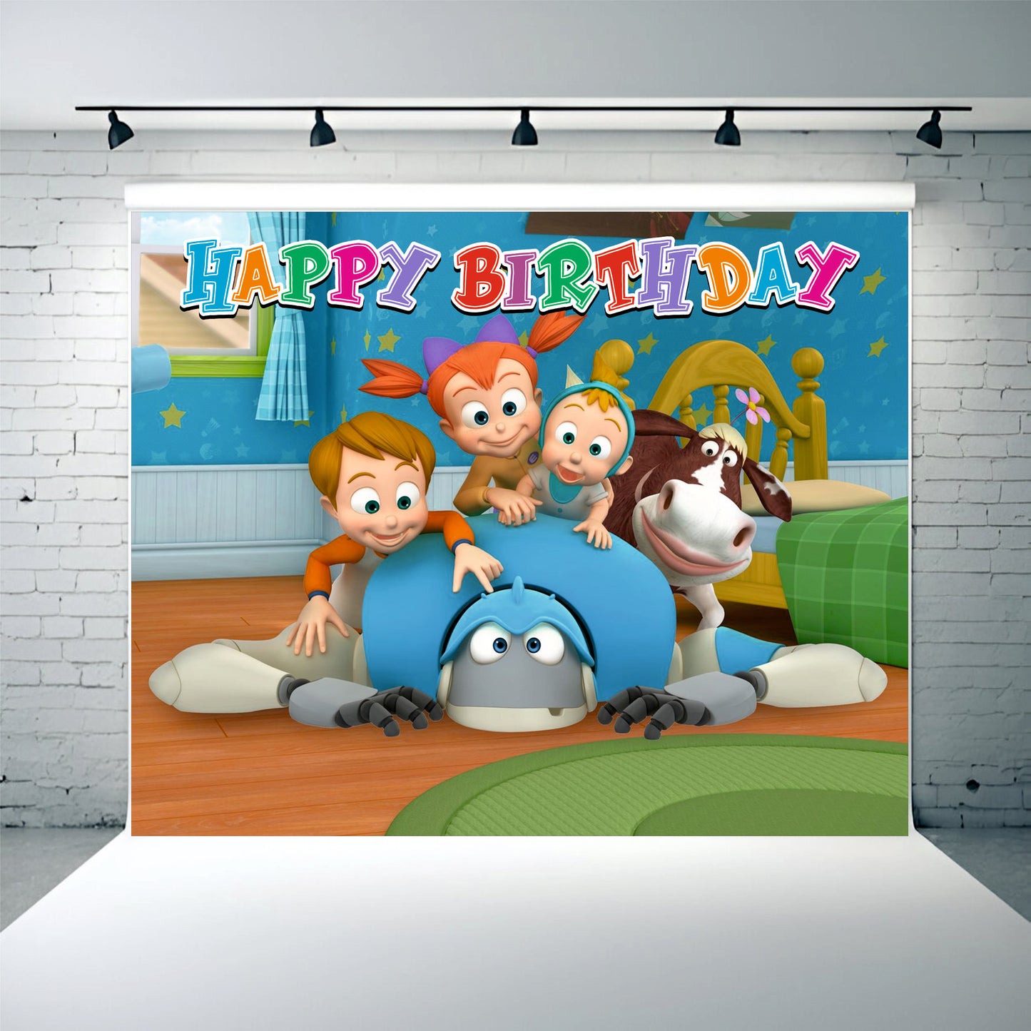 Apro The Robot Theme Party Decoration | Futuristic Kids Birthday Setup