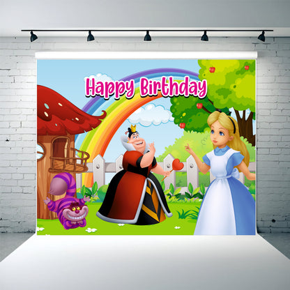 Alice in Wonderland Theme Party Decoration | Whimsical Birthday Celebration Setup