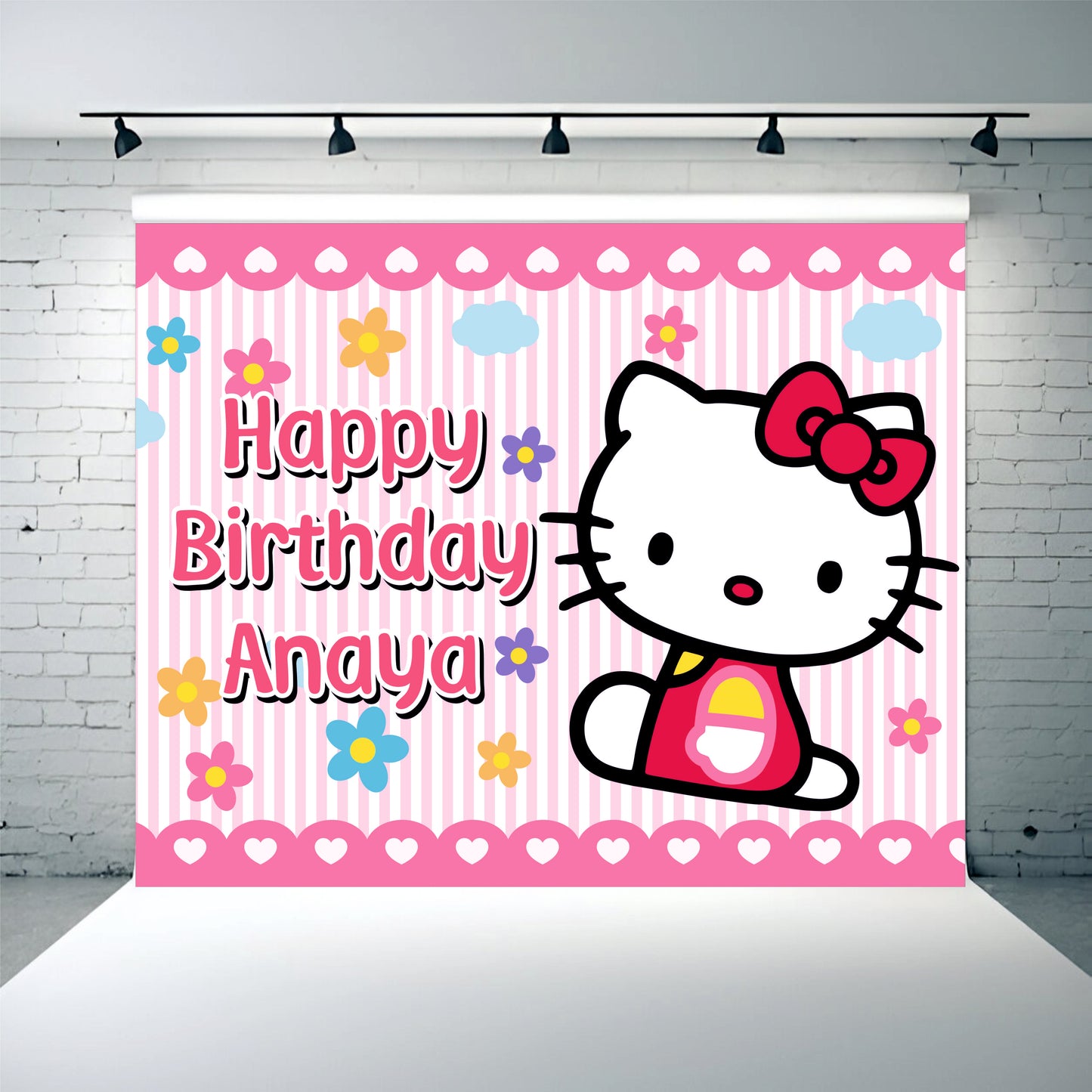 Hello Kitty Customized Theme For Birthday Party Decoration
