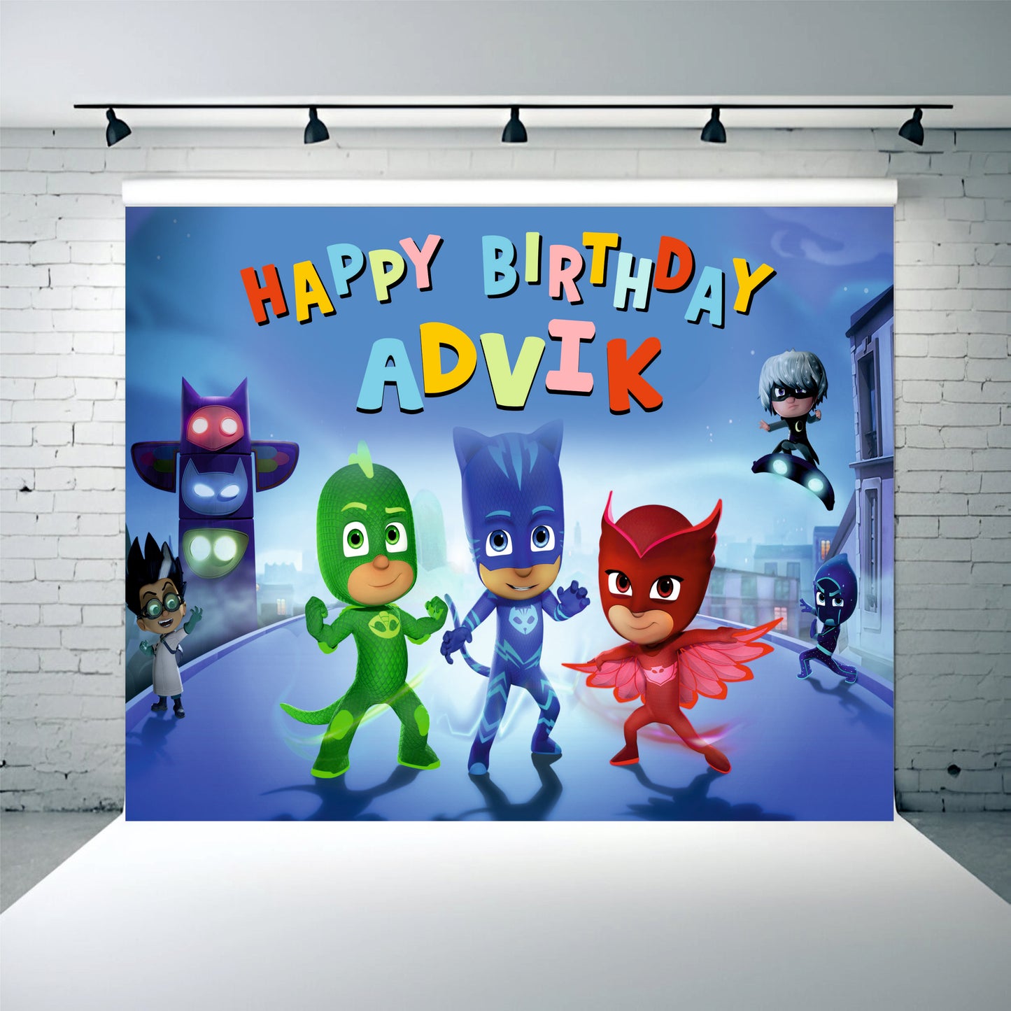 PJ Mask Customized Theme Birthday For Party Decoration