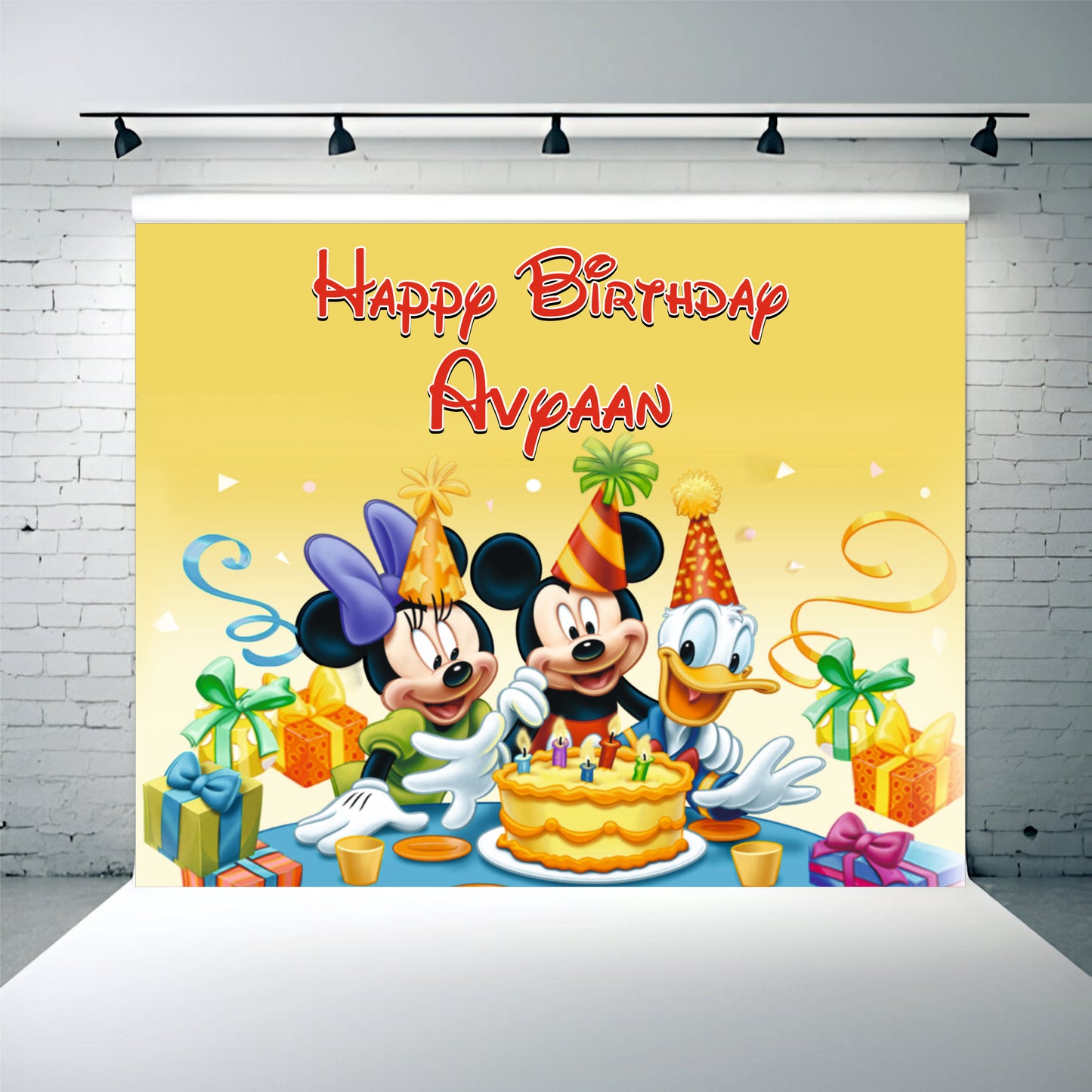 Mickey & Friends Customized Theme Birthday Party Decoration