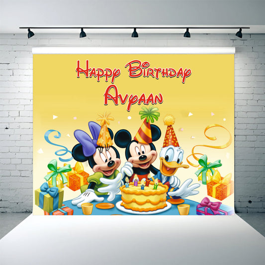 Mickey & Friends Customized Theme Birthday Party Decoration