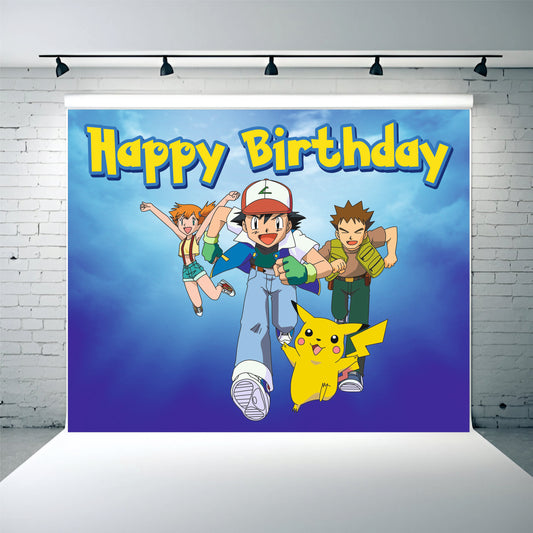 Pokemon Theme Birthday Party Decoration | Fun Kids Celebration Setup