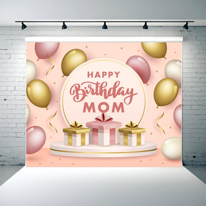 Mom Birthday Theme Decoration | Elegant Birthday Celebration Setup