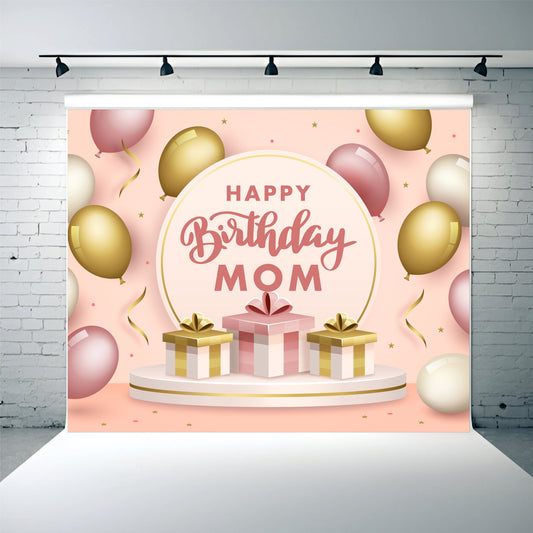 Mom Birthday Theme Decoration | Elegant Birthday Celebration Setup