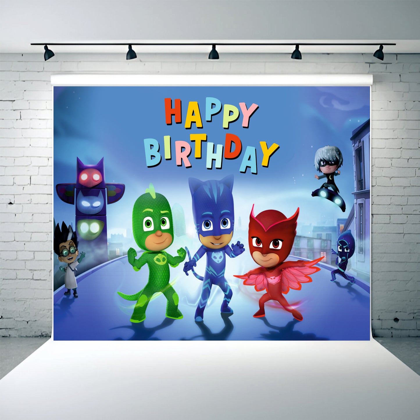 PJ Masks Theme Birthday Party Decoration | Superhero Kids Celebration Setup