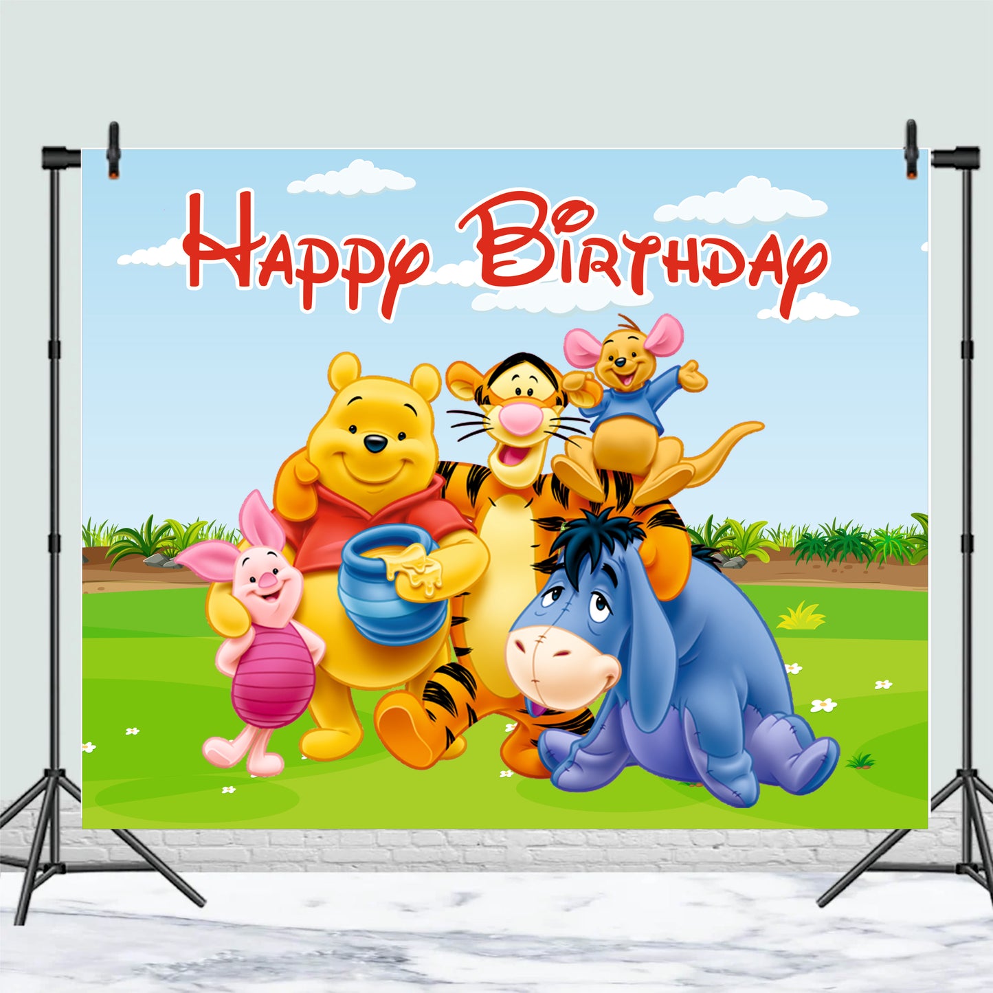 Winnie The Pooh Theme Birthday Party Decoration