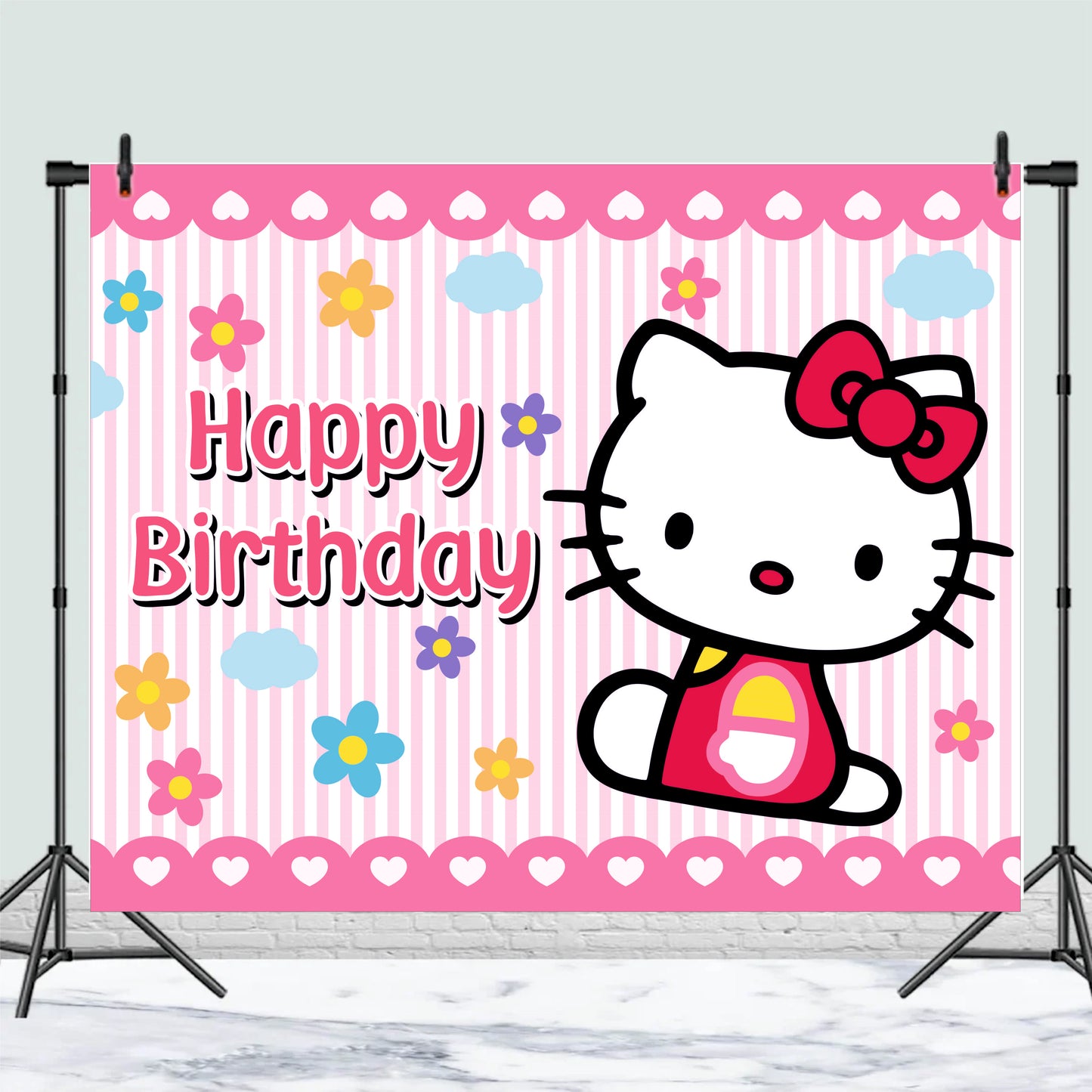 Hello Kitty Theme Birthday Party Decoration | Cute & Pink Celebration Setup