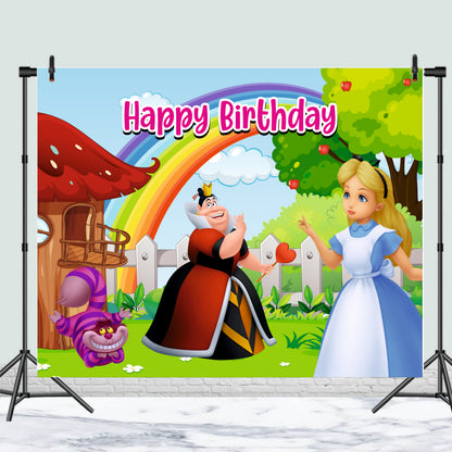 Alice in Wonderland Theme Party Decoration | Whimsical Birthday Celebration Setup