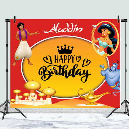 Aladdin Theme Birthday Party Decoration | Magical Arabian Celebration Setup