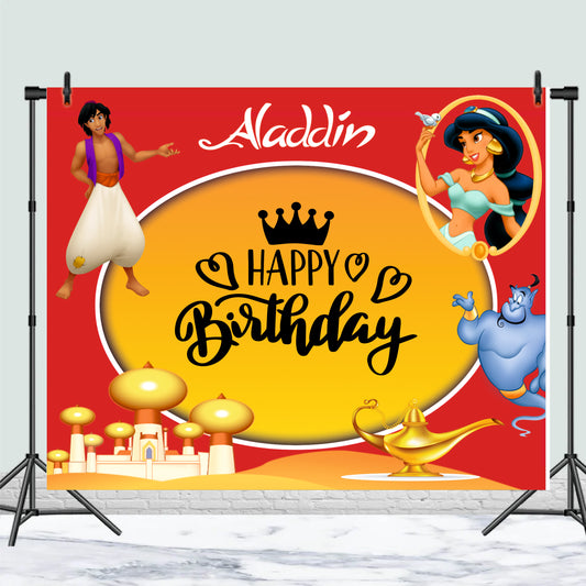 Aladdin Theme Birthday Party Decoration | Magical Arabian Celebration Setup