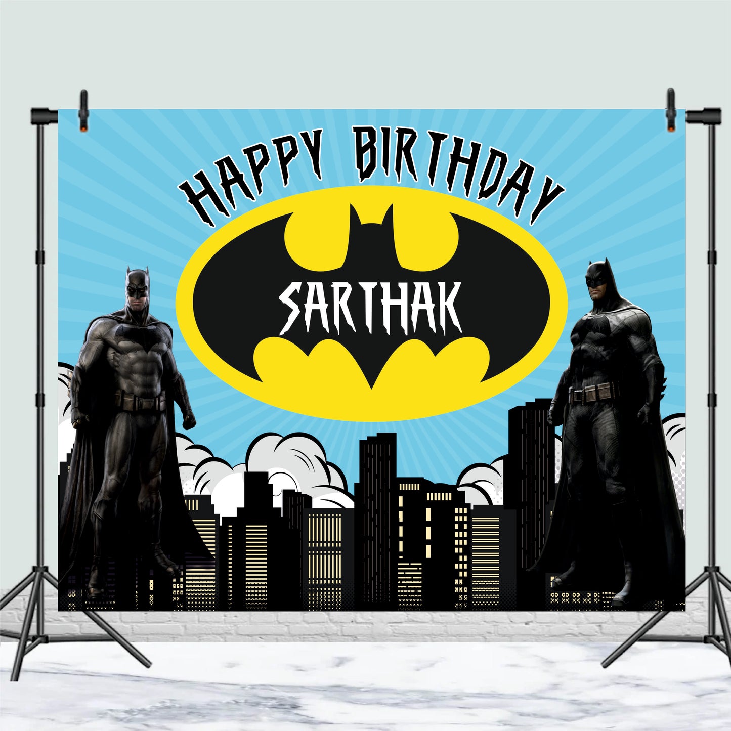Batman Customized Theme For Birthday Party Decoration