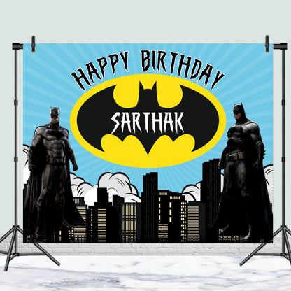Batman Customized Theme For Birthday Party Decoration