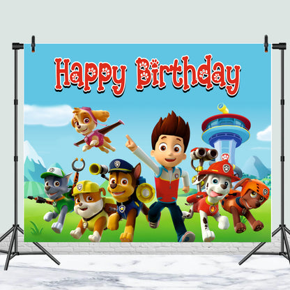 Paw Patrol Theme Birthday Party Decoration | Adventure Kids Celebration Setup