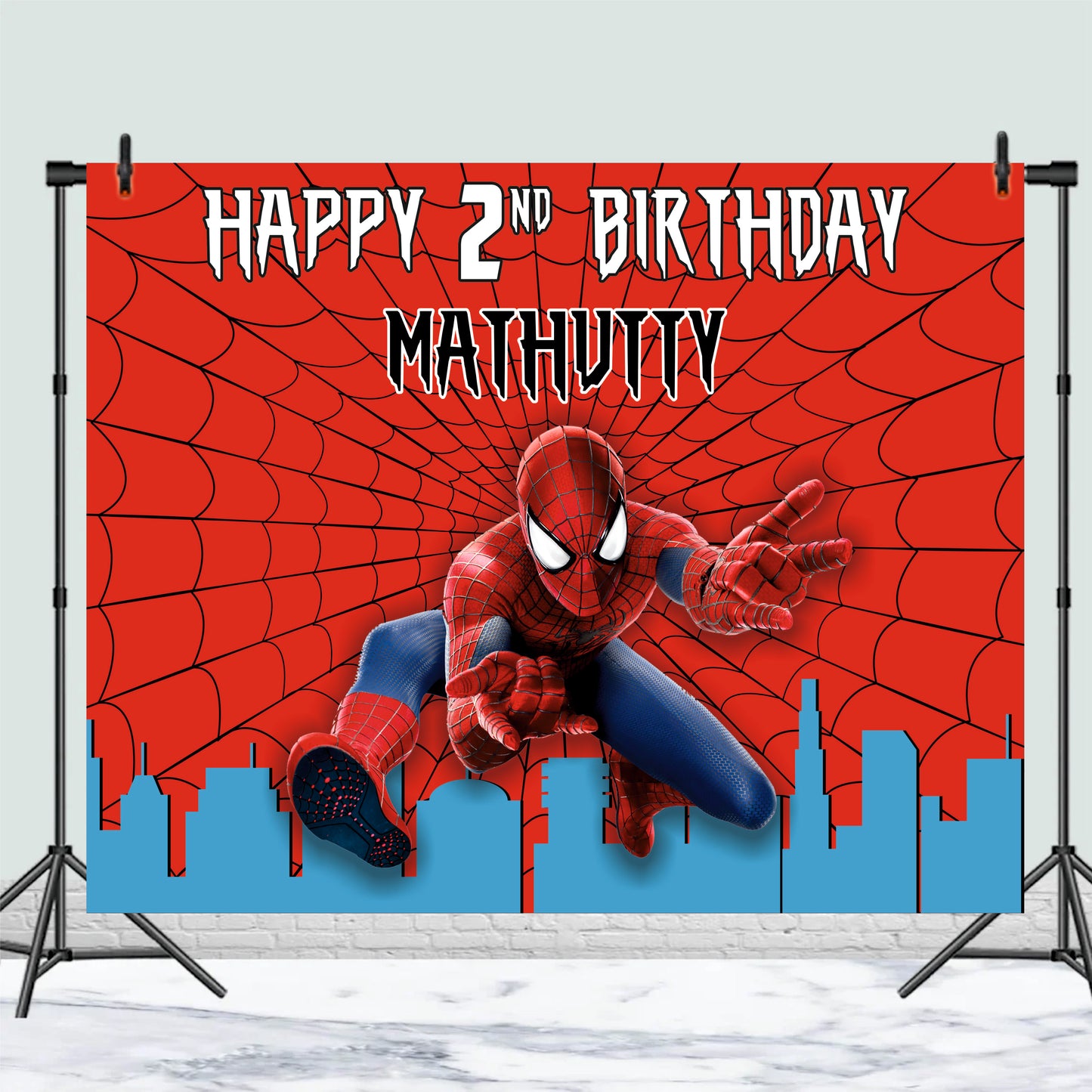 Spiderman Customized Theme Birthday Party Decoration