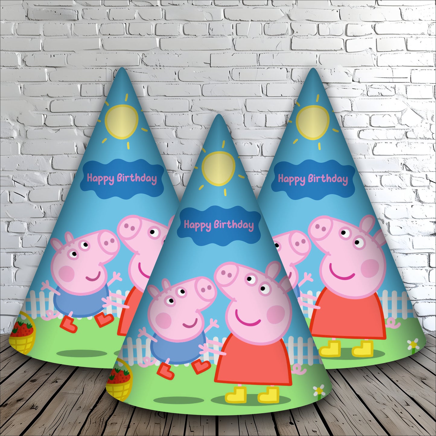 Peppa Pig Caps | Party Hats for Girls & Kids