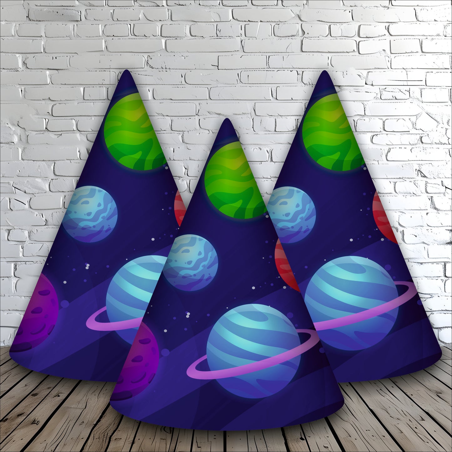 Space Theme Birthday Hats | Birthday Cap for Kids