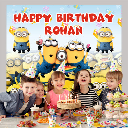 Minions Customized Theme For Birthday Party Decoration