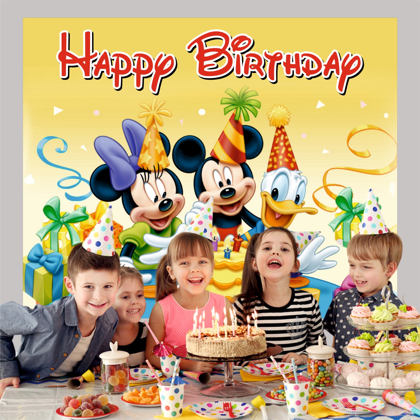 Mickey Mouse Theme Birthday Party Decoration | Classic Kids Celebration Setup