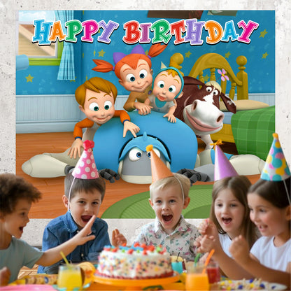 Apro The Robot Theme Party Decoration | Futuristic Kids Birthday Setup