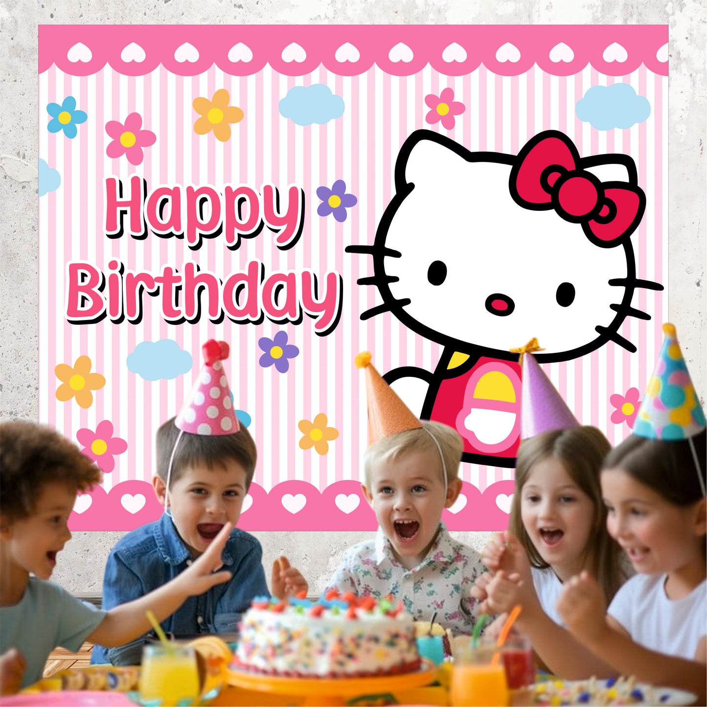 Hello Kitty Theme Birthday Party Decoration | Cute & Pink Celebration Setup
