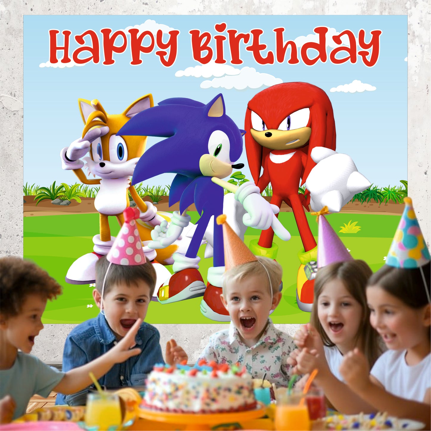 Sonic Theme Birthday Party Decoration | Speed Adventure Celebration Setup