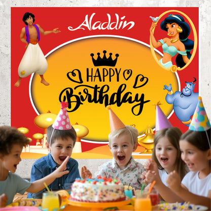 Aladdin Theme Birthday Party Decoration | Magical Arabian Celebration Setup