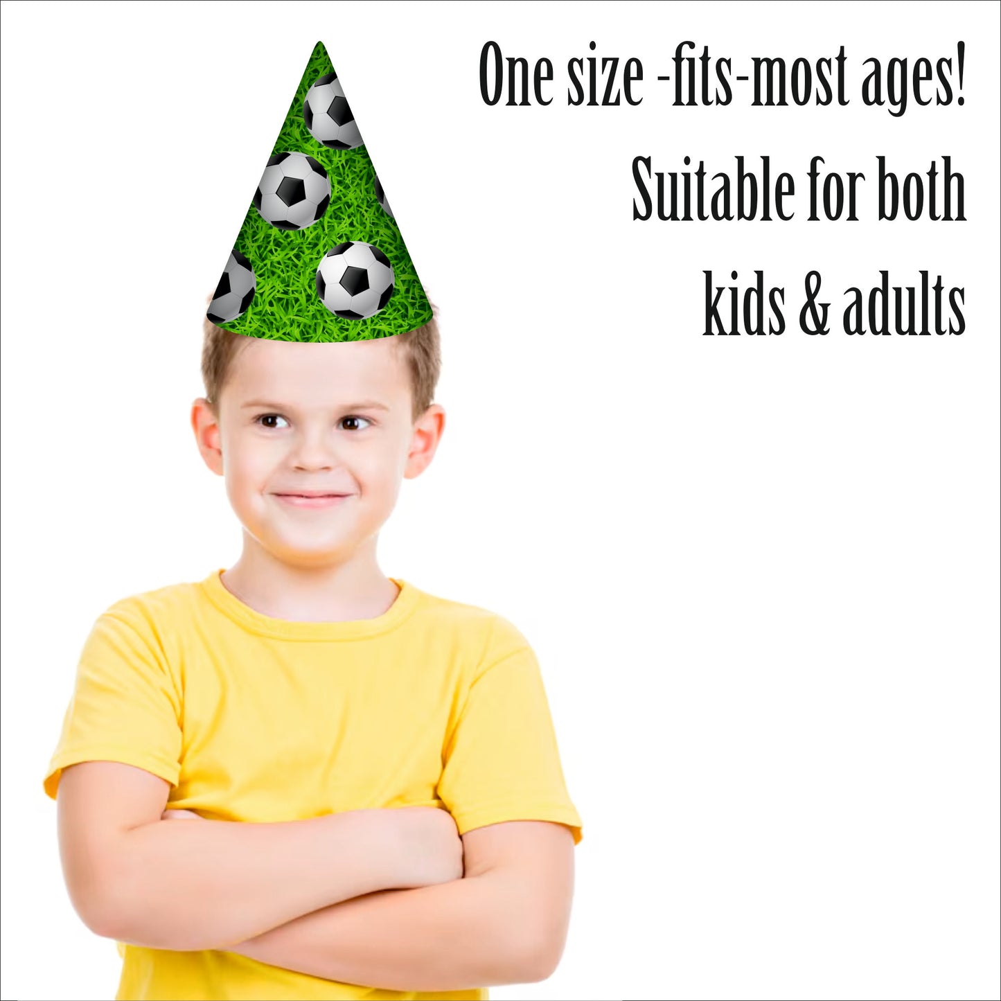Soccer Birthday Cap | Party Hats for Girls & Kids