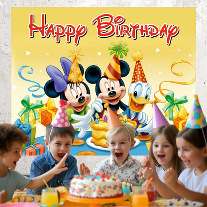 Mickey Mouse Theme Birthday Party Decoration | Classic Kids Celebration Setup