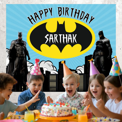 Batman Customized Theme For Birthday Party Decoration