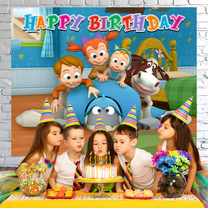 Apro The Robot Theme Party Decoration | Futuristic Kids Birthday Setup
