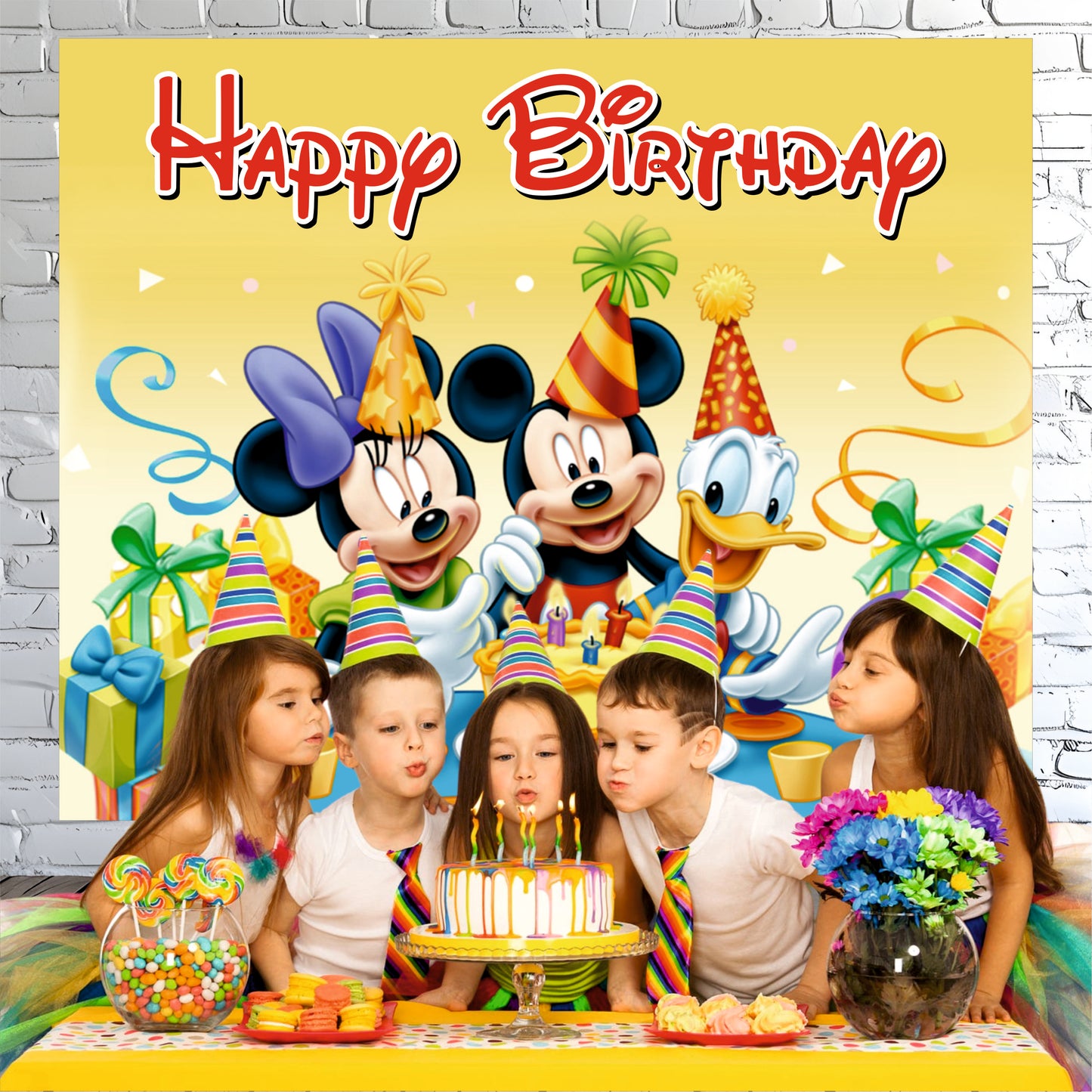 Mickey Mouse Theme Birthday Party Decoration | Classic Kids Celebration Setup