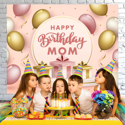 Mom Birthday Theme Decoration | Elegant Birthday Celebration Setup