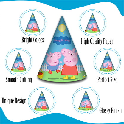 Peppa Pig Caps | Party Hats for Girls & Kids