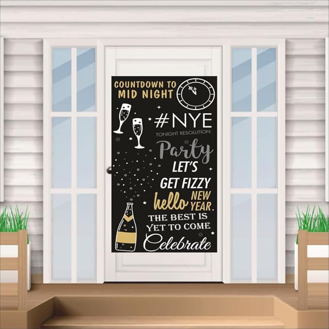 Cheers to The New Year Photography Backdrop