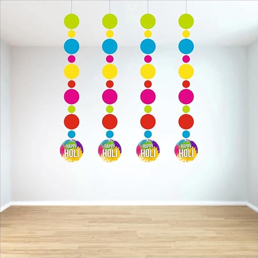 Holi String Decoration for Wall Backdrop