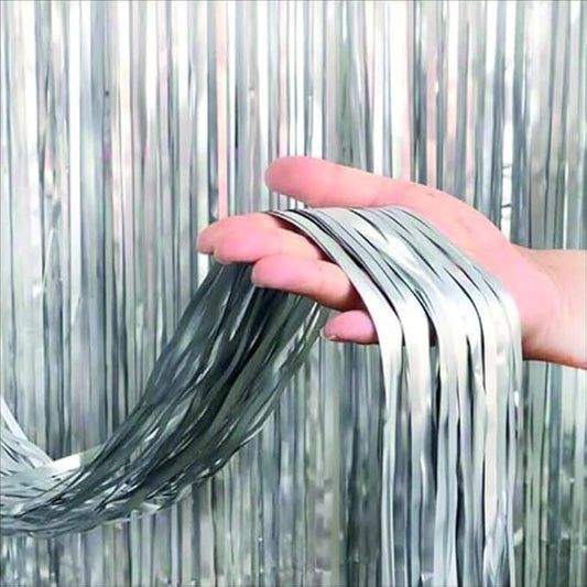 Silver Gold Foil Curtains for Decoration Fringe Curtain for Birthday