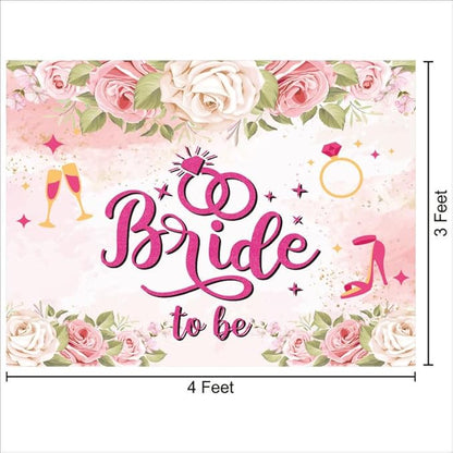 Bride to Be Banner for Decoration