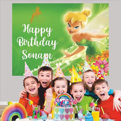 Customised Fairy Princess Birthday Banner Theme