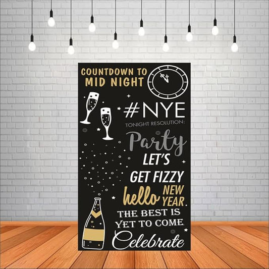 Cheers to The New Year Photography Backdrop