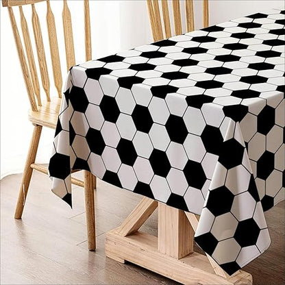 Soccer  Rectangular Table Cover for  Party Decoration